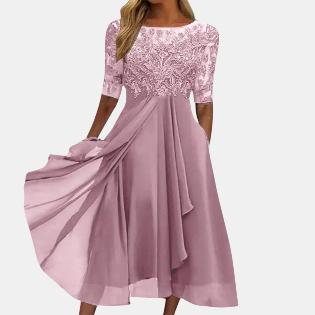 Rhonda™ | Elegancka sukienka z koronki