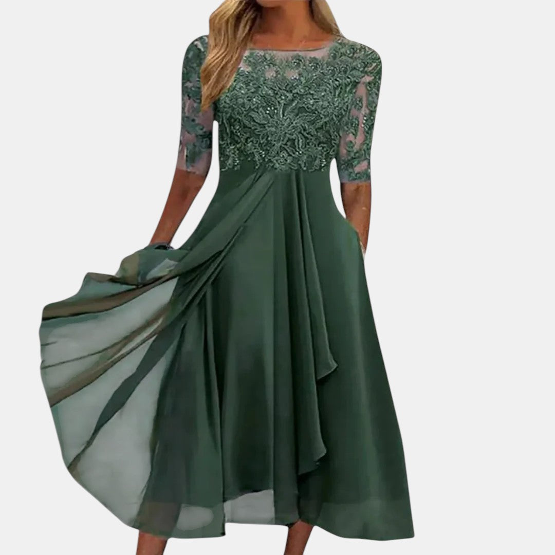 Rhonda™ | Elegancka sukienka z koronki
